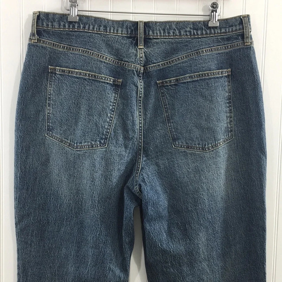 Universal Thread Vintage Straight Jeans Womens 18/34R Medium‎ Wash Cotton Denim - Picture 4 of 12